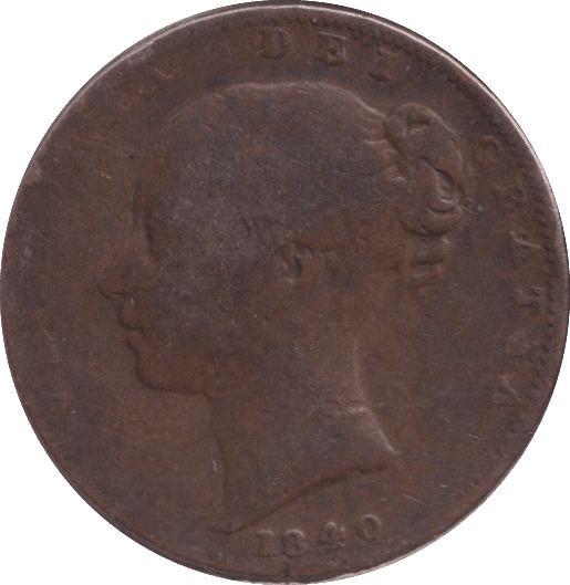 1840 FARTHING ( GF ) - FARTHING - Cambridgeshire Coins