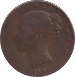 1840 FARTHING ( GF ) - FARTHING - Cambridgeshire Coins