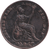 1840 FARTHING ( GVF ) - FARTHING - Cambridgeshire Coins