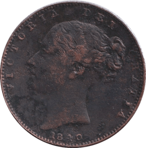 1840 FARTHING ( GVF ) - FARTHING - Cambridgeshire Coins