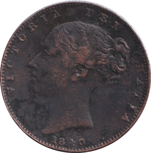 1840 FARTHING ( GVF ) - FARTHING - Cambridgeshire Coins