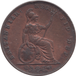 1840 FARTHING ( GVF ) - FARTHING - Cambridgeshire Coins