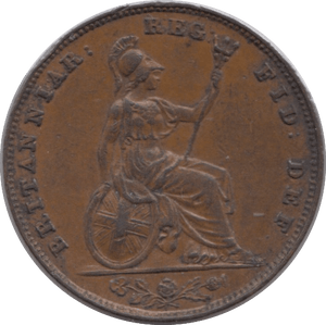 1840 FARTHING ( GVF ) - Farthing - Cambridgeshire Coins