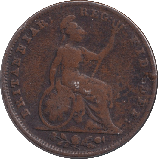 1840 FARTHING ( NF ) - FARTHING - Cambridgeshire Coins