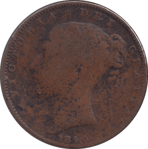 1840 FARTHING ( NF ) - FARTHING - Cambridgeshire Coins