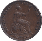 1840 FARTHING ( VF ) - FARTHING - Cambridgeshire Coins