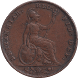 1840 FARTHING ( VF ) - FARTHING - Cambridgeshire Coins