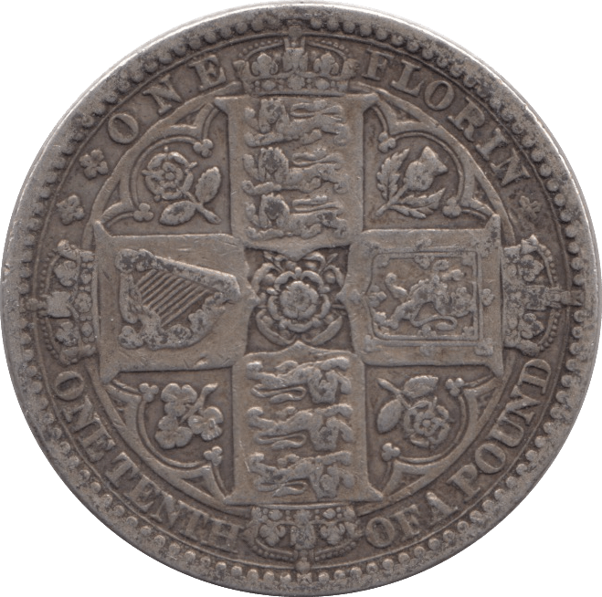 1840 FLORIN ( GF ) - FLORIN - Cambridgeshire Coins