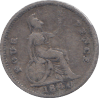 1840 FOURPENCE ( NF ) - FOURPENCE - Cambridgeshire Coins