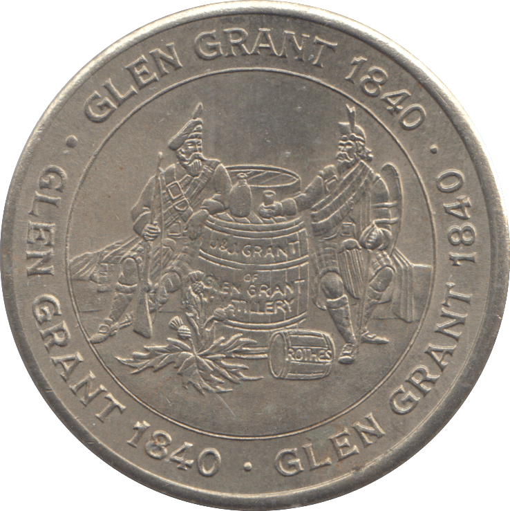 1840 GLEN GRANT WHISKEY TOKEN - OTHER TOKENS - Cambridgeshire Coins
