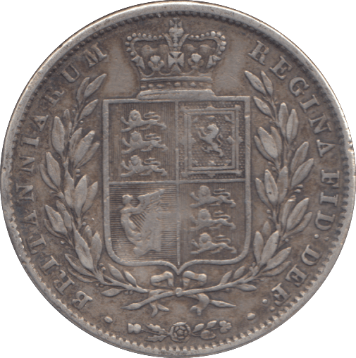 1840 HALF CROWN ( GF ) - HALFCROWN - Cambridgeshire Coins