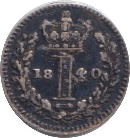 1840 MAUNDY ONE PENNY ( GVF ) - MAUNDY ONE PENNY - Cambridgeshire Coins
