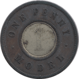 1840 ONE PENNY TOY MONEY - TOY MONEY - Cambridgeshire Coins