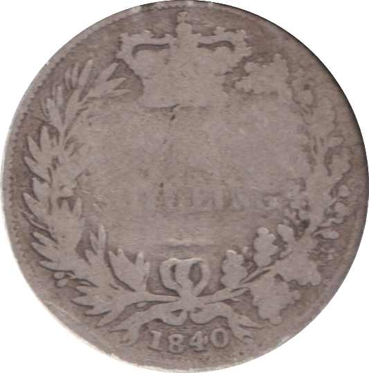 1840 ONE SHILLING ( FAIR ) - SHILLING - Cambridgeshire Coins