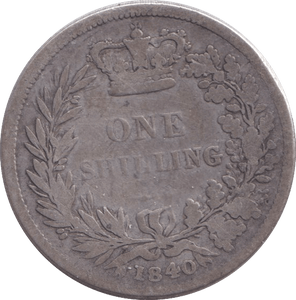 1840 SHILLING ( FAIR ) 6 - SHILLING - Cambridgeshire Coins