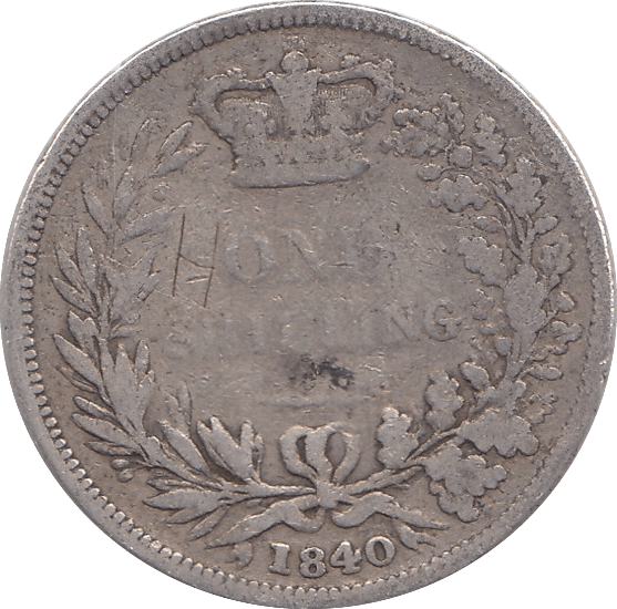1840 SHILLING ( FAIR ) - SHILLING - Cambridgeshire Coins