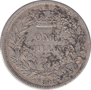 1840 SHILLING ( GF ) - SHILLING - Cambridgeshire Coins