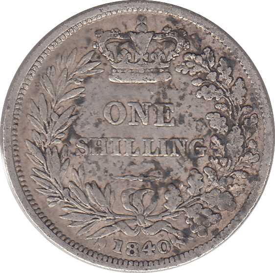 1840 SHILLING ( GF ) - SHILLING - Cambridgeshire Coins