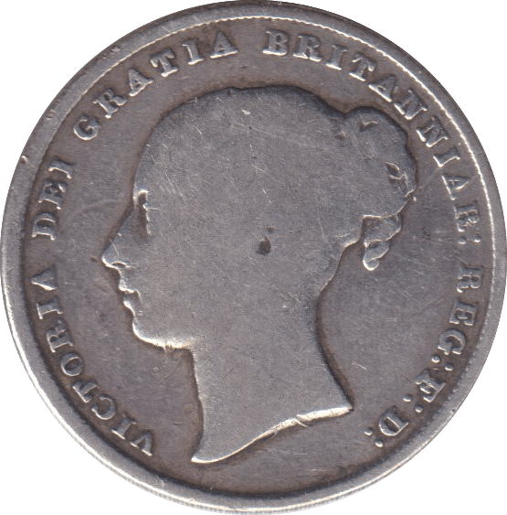 1840 SHILLING ( NF ) 1 - SHILLING - Cambridgeshire Coins