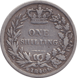 1840 SHILLING ( NF ) 1 - SHILLING - Cambridgeshire Coins