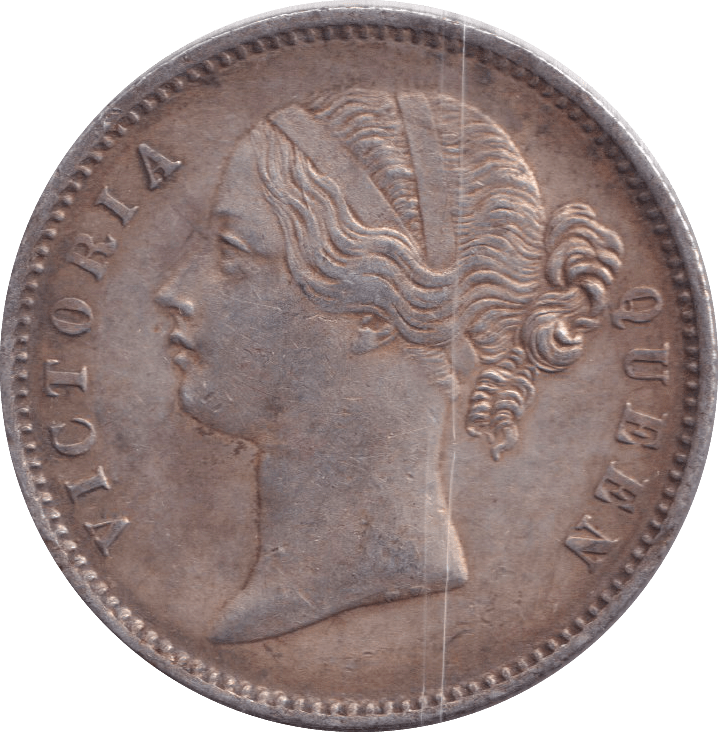 1840 SILVER 1 RUPEE INDIA - SILVER WORLD COINS - Cambridgeshire Coins