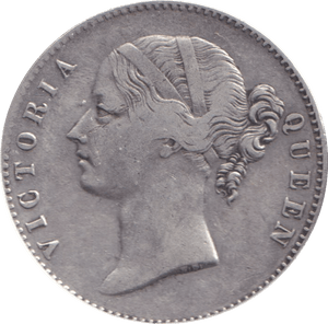 1840 SILVER ONE RUPEE INDIA - SILVER WORLD COINS - Cambridgeshire Coins
