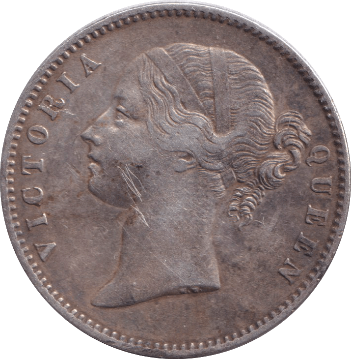1840 SILVER RUPEE INDIA REF-3 - SILVER WORLD COINS - Cambridgeshire Coins