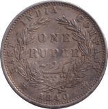 1840 SILVER RUPEE INDIA REF-4 - SILVER WORLD COINS - Cambridgeshire Coins