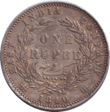 1840 SILVER RUPEE INDIA REF-5 - SILVER WORLD COINS - Cambridgeshire Coins
