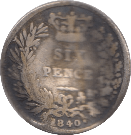 1840 SIXPENCE ( FAIR ) - Sixpence - Cambridgeshire Coins
