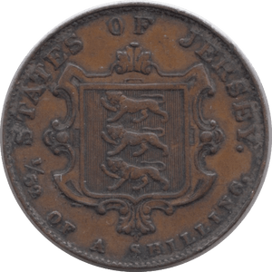 1841 1/32 SHILLING JERSEY - WORLD COINS - Cambridgeshire Coins