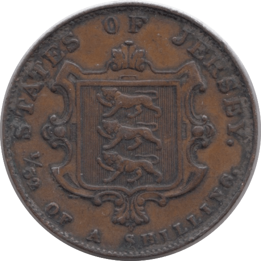 1841 1/32 SHILLING JERSEY - WORLD COINS - Cambridgeshire Coins
