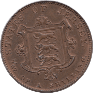 1841 1/52 SHILLING JERSEY - WORLD COINS - Cambridgeshire Coins