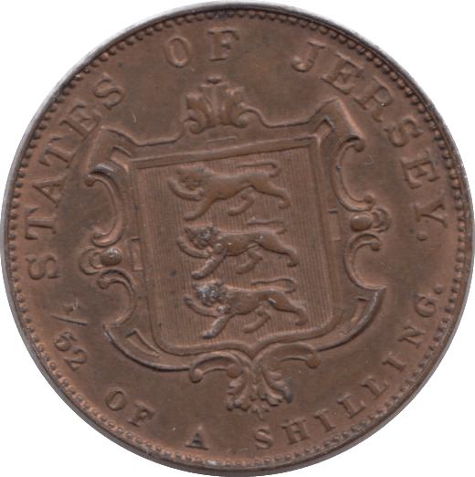 1841 1/52 SHILLING JERSEY - WORLD COINS - Cambridgeshire Coins