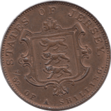 1841 1/52 SHILLING JERSEY - WORLD COINS - Cambridgeshire Coins