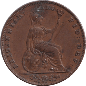 1841 FARTHING ( EF ) - FARTHING - Cambridgeshire Coins