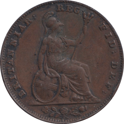 1841 FARTHING F 64 ( VF ) - FARTHING - Cambridgeshire Coins