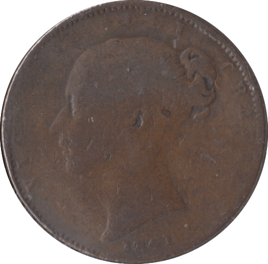 1841 FARTHING ( FINE ) - Farthing - Cambridgeshire Coins