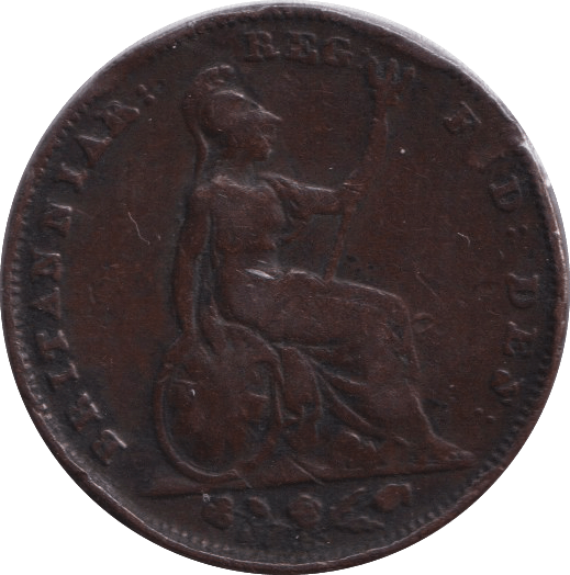 1841 FARTHING ( FINE ) - FARTHING - Cambridgeshire Coins