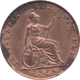 1841 FARTHING ( UNC ) - FARTHING - Cambridgeshire Coins