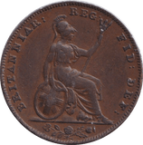 1841 FARTHING ( VF ) - FARTHING - Cambridgeshire Coins