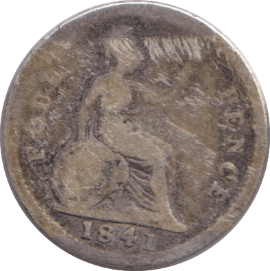 1841 FOURPENCE ( FAIR ) - SIXPENCE - Cambridgeshire Coins
