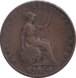 1841 HALFPENNY ( FINE ) - HALFPENNY - Cambridgeshire Coins