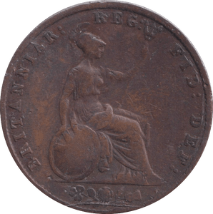 1841 HALFPENNY ( FINE ) - HALFPENNY - Cambridgeshire Coins