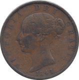1841 HALFPENNY ( GF ) - HALFPENNY - Cambridgeshire Coins