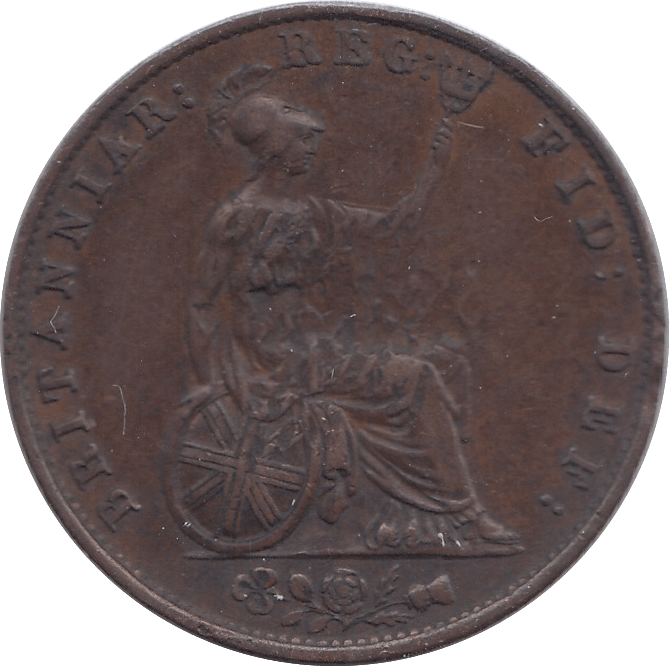 1841 HALFPENNY ( VF ) - HALFPENNY - Cambridgeshire Coins