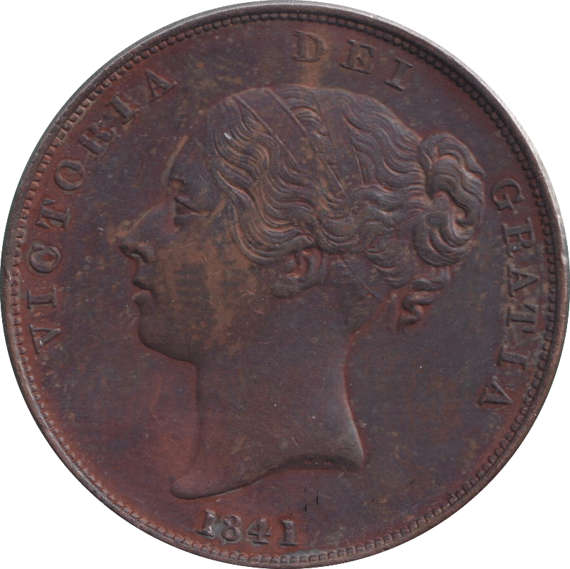 1841 PENNY ( EF ) - PENNY - Cambridgeshire Coins