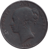 1841 PENNY ( FINE ) - PENNY - Cambridgeshire Coins