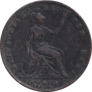 1841 PENNY ( FINE ) - PENNY - Cambridgeshire Coins