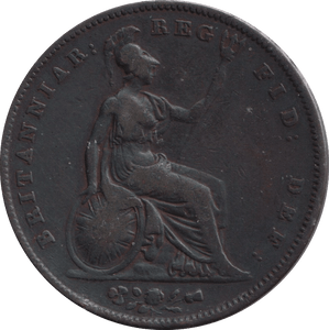 1841 PENNY ( FINE ) - PENNY - Cambridgeshire Coins
